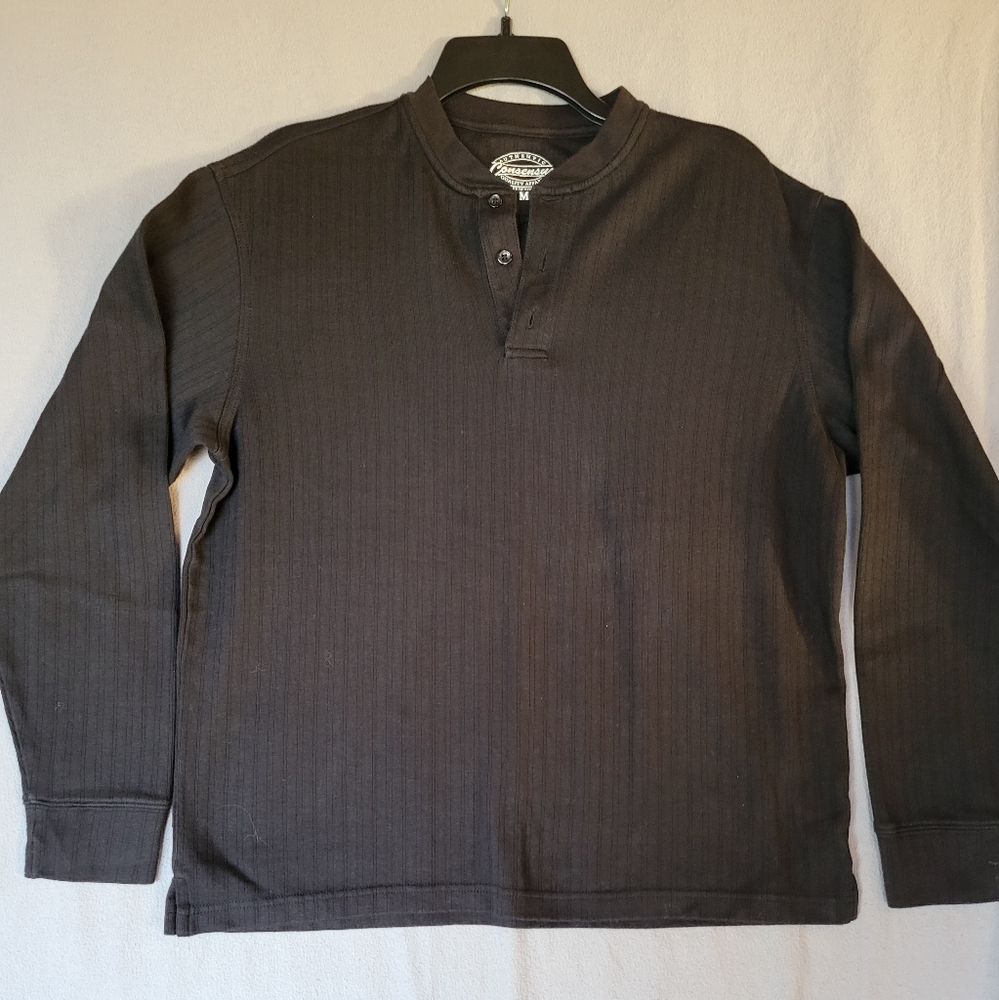 Authentic Consensus Men's long sleeve Henley - M